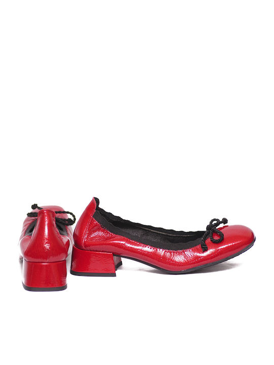 Anatomic Leather Ballerinas Red