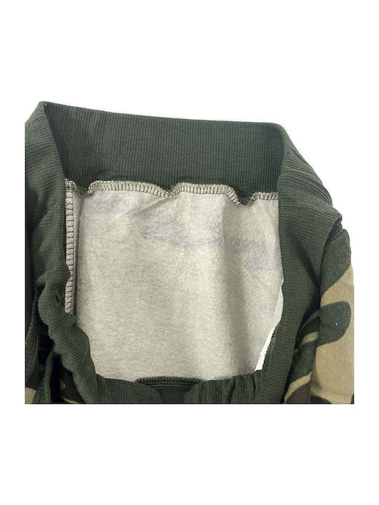 Sweatpants with Elastic Haki