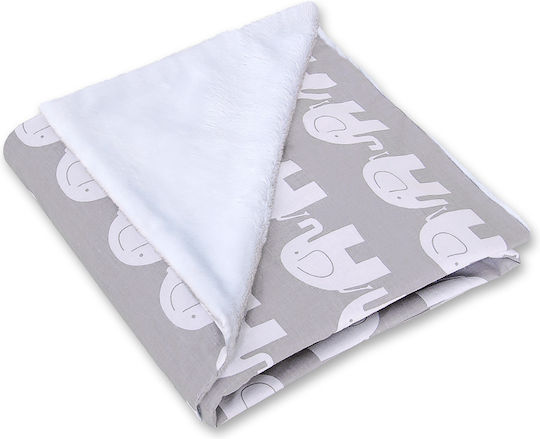 Bobono Bettdecke Kinderwagen Gray