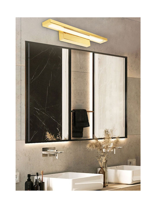 Toolight Φωτιστικό Τοίχου με Ενσωματωμένο LED Χρυσό 40εκ.