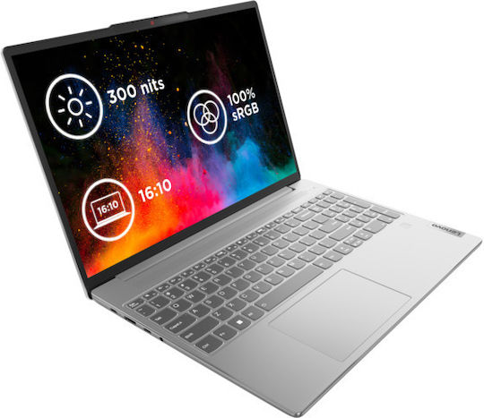 Lenovo IdeaPad Slim 5 15IRH9 15.3" IPS FHD+ (i5-13420H/32GB/512GB SSD/Без операционна система) Сив облак (UK Клавиатура)