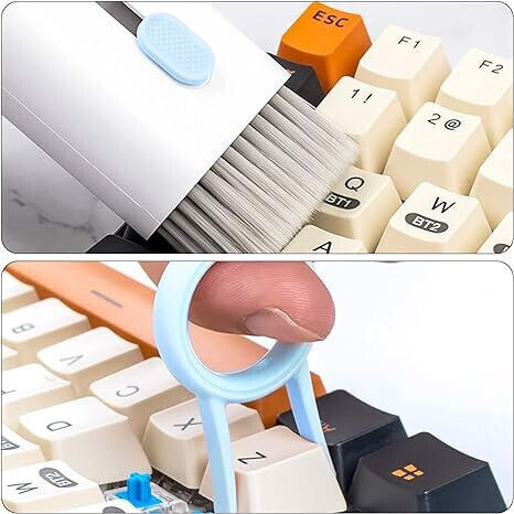 Kit de curățare 7-în-1 pentru tastatură și căști