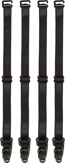 8 Pieces Plastic Bones Black Cute Lace Leather Stitching