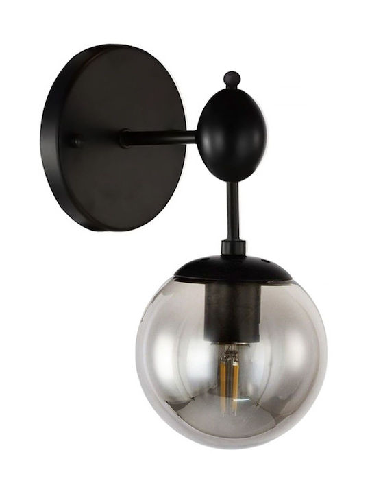 Toolight Modern Leuchte Wand mit Fassung E27 Schwarz