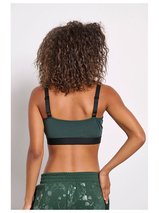 BodyTalk Femei Sutien sport Verde