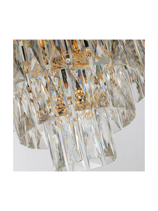 Toolight Πολυέλαιος με Κρύσταλλα OSW-04400