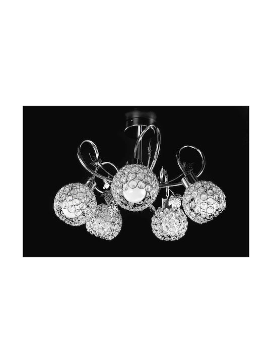 Toolight Πολυέλαιος με Κρύσταλλα OSW-05688