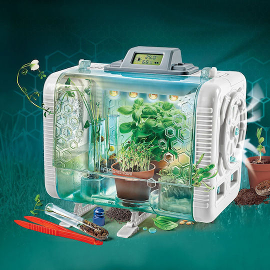 Clementoni Lab Θερμοκήπιο Hi-Tech Laboratory Science And Play for 8+ years old Years Old Hi-Tech Greenhouse
