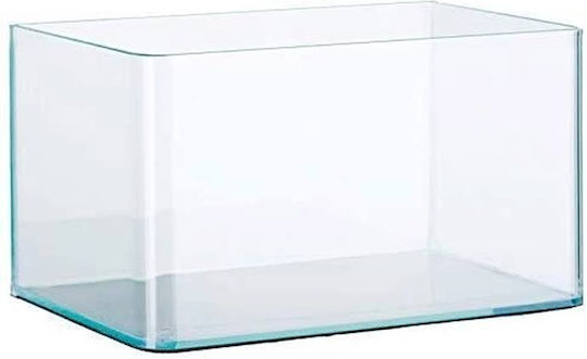 Fish Aquarium Capacity 23lt with 40x25x25cm White