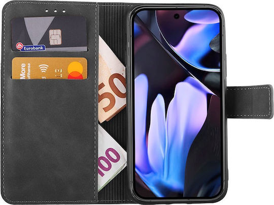 Lime Essential Magnet Buchen Sie Synthetisches Leder / Silikon Gray (Google Pixel 9 Pro XL)