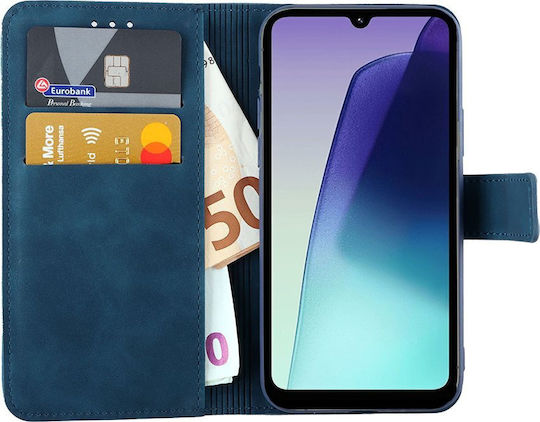 Lime Essential Magnet Book Δερματίνης / Σιλικόνης Μπλε (Redmi 14C / Poco C75)