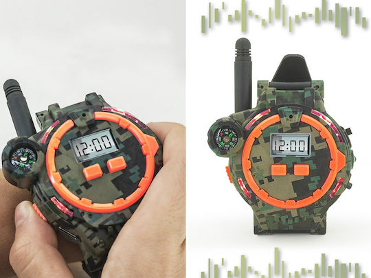 Walkie Talkie 2 Multifunktionsuhren Reichweite 200m Kompass Za5463
