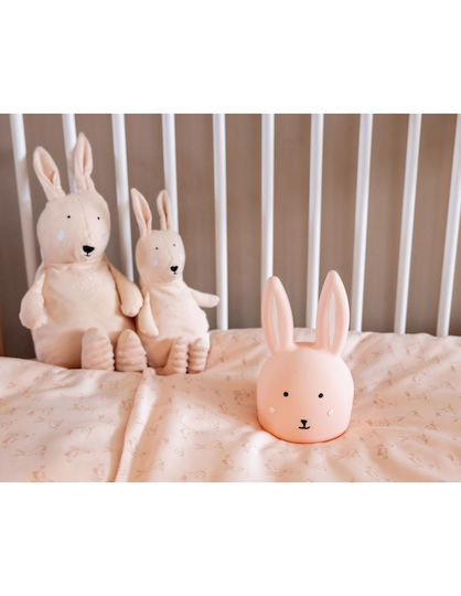 Нощна лампа Trixie Mrs Rabbit розова