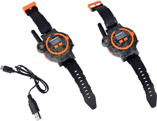 Walkie Talkie 2 Multifunktionsuhren Reichweite 200m Kompass Za5463