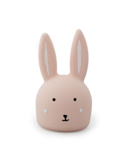Нощна лампа Trixie Mrs Rabbit розова