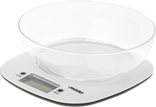 Adler Digital Kitchen Scale with Bucket up to 5kg White