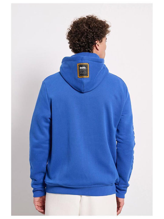 BodyTalk Sweatshirt Fleece with Hood Blue