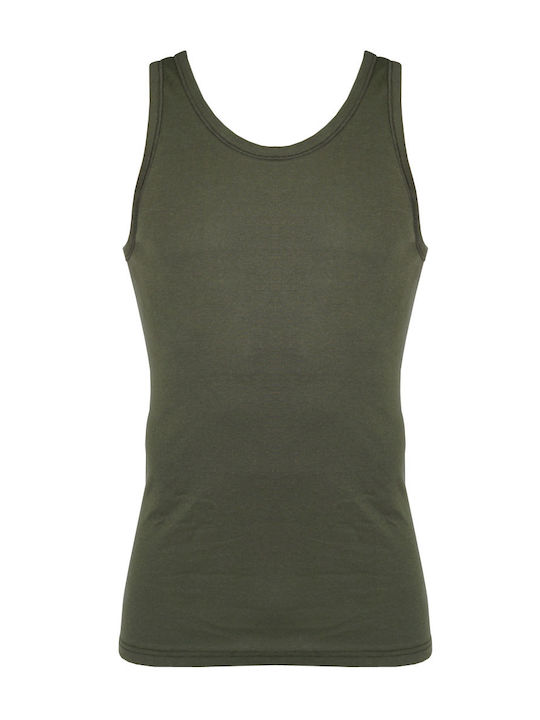 Helios Men's Sleeveless Undershirt Green