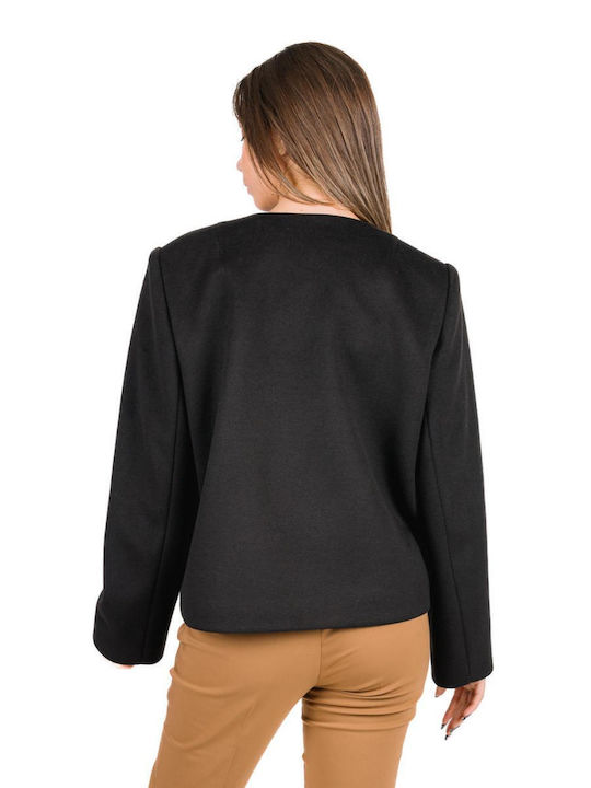 Forel Short Women's Blazer Black