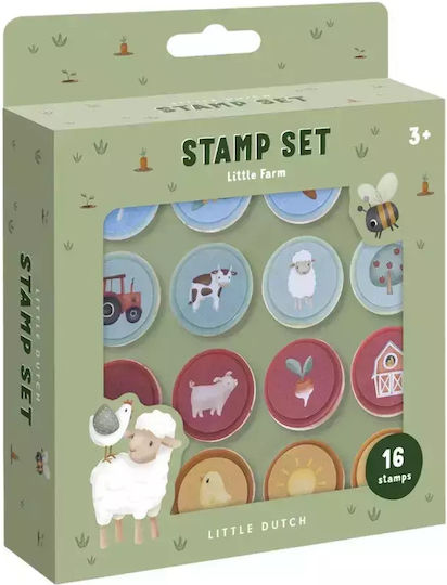 Little Dutch Σετ Σφραγίδες Little Farm