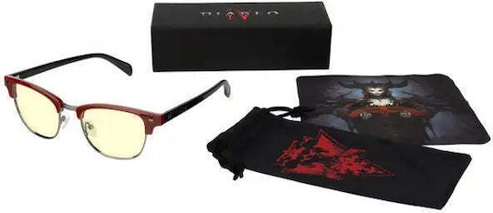 Gaming Glasses Gunnar Diablo Iv Sanctuary Edition Blood Onyx Amber