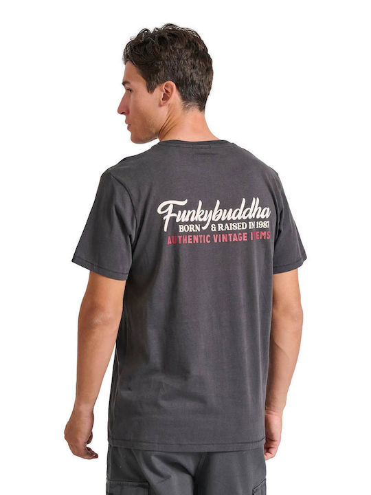 Funky Buddha Tricou Gri