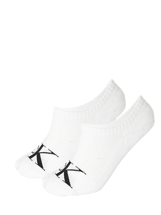 Calvin Klein Ανδρικές Κάλτσες Λευκο-μαυρο 2Pack Calvin Klein Ανδρικές Κάλτσες Λευκο-μαυρο 2Pack