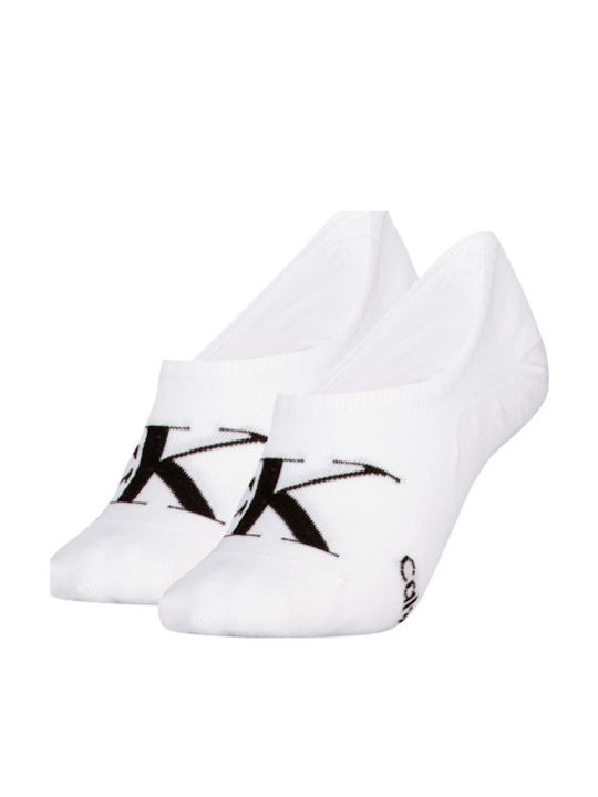 Calvin Klein Damen Socken WHITE- BLACK 2Pack Calvin Klein Damen Socken WHITE- BLACK 2Pack