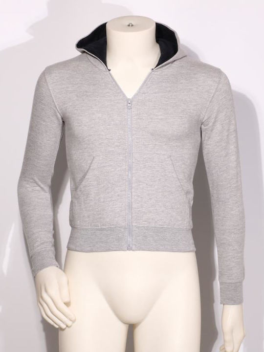 Bluze și Hanorace Pentru Copii Cardigan Cu Glugă Gri