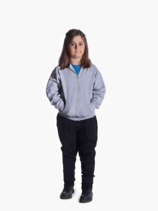 Bluze și Hanorace Pentru Copii Cardigan Cu Glugă Gri