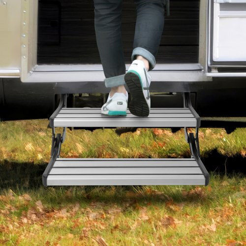 Wohnmobilstufen Vevor 2 Stufen 440 lbs