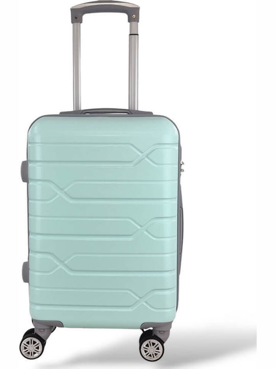 Playbags Βαλίτσα Ταξιδίου Καμπίνας Σκληρή Μέντα με 4 Ρόδες Ύψους 52εκ.