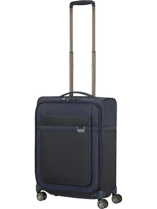 Samsonite Airea Cabin Fabric Black Suitcase With 4 Wheels Height 55cm