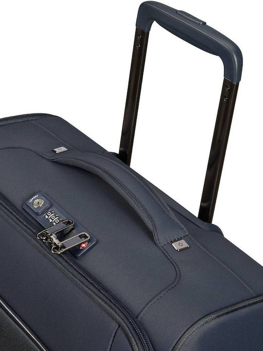 Samsonite Airea Cabin Fabric Black Suitcase With 4 Wheels Height 55cm