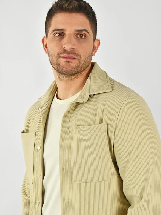 Urbane Fashion Set Shirt Trousers Beige 8913/8928