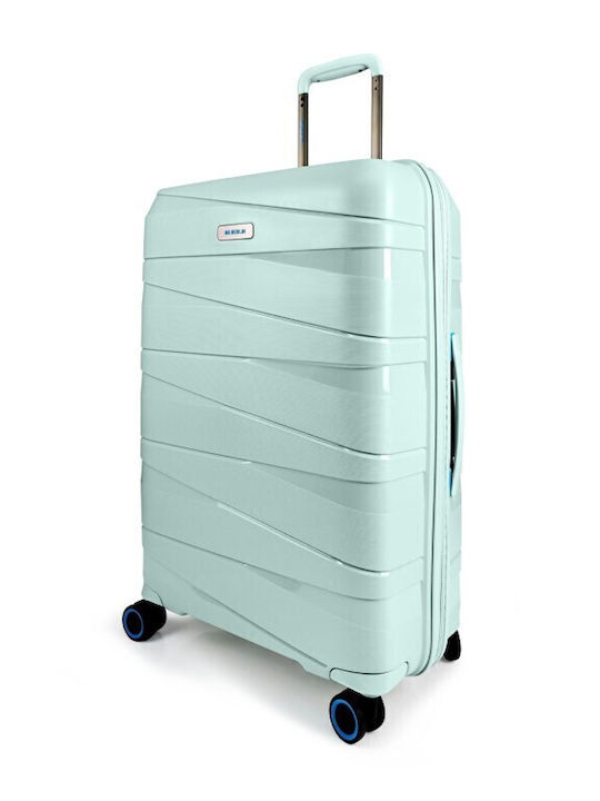 Bg Berlin Koffer Medium 67.5x46x26.5cm Serie Ted Blue Surf 1 Stück Bg Berlin Koffer Medium 67.5x46x26.5cm Serie Ted Blue Surf 1 Stück