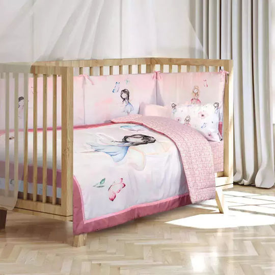 Greenwich Polo Club Pink Crib Duvet 110x150cm