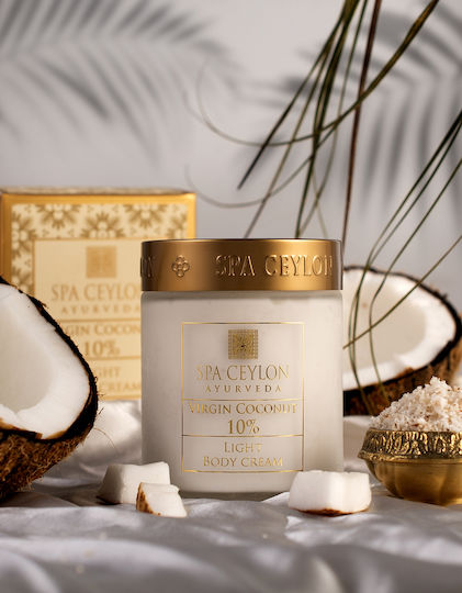 Spa Ceylon Crema hidratant pentru corp cu Aromă Nucă de cocos 225gr