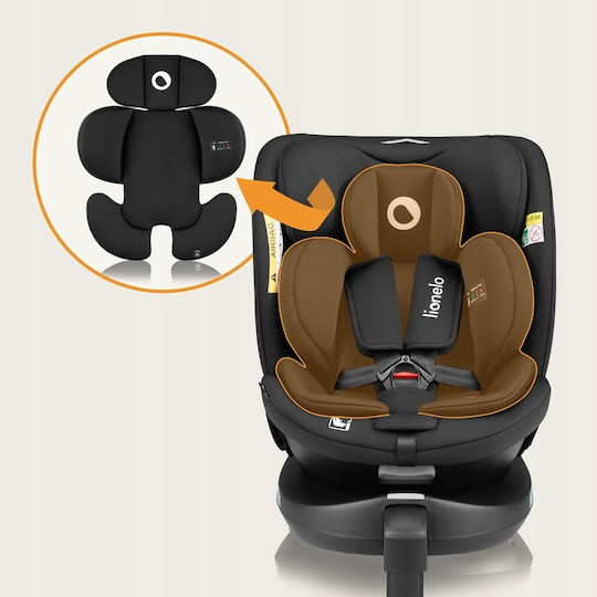 Lionelo Navy Baby Car Seat i-Size with Isofix Black Onyx