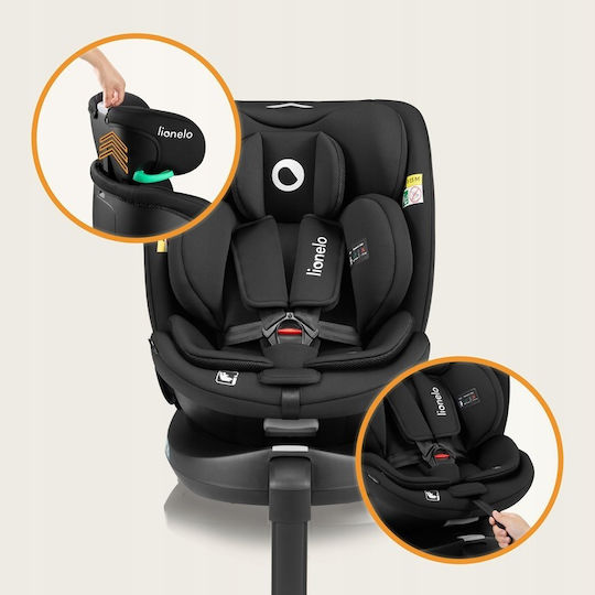 Lionelo Navy Baby Car Seat i-Size with Isofix Black Onyx