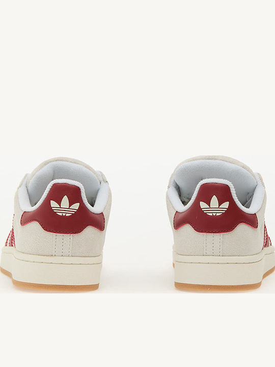 Campus 00s Sneakers Crystal White / Core White / Preloved Ruby