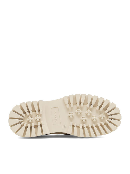 Damen Loafers in Beige Farbe