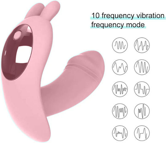 Little Dance Vibrator mit Fernsteuerung Hellblau
