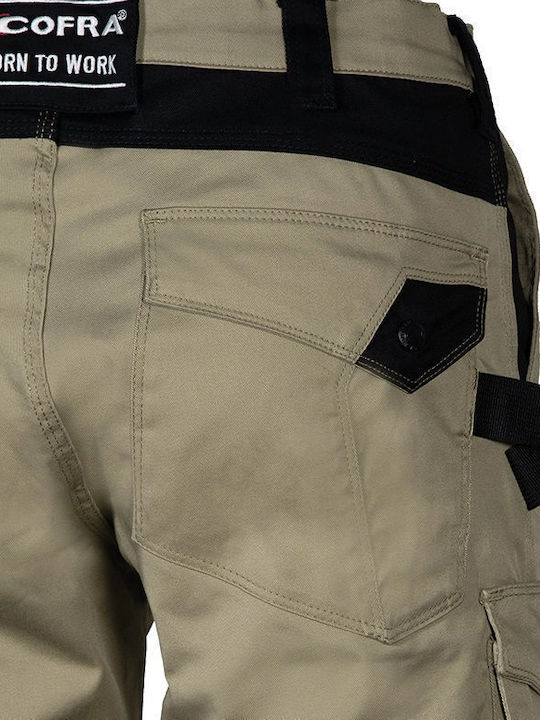 Cofra Jember Work Trousers Beige