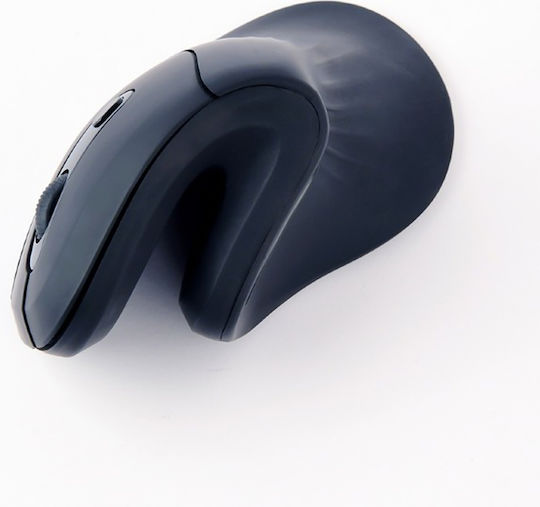 Gembird Ergonomic Ασύρματο Ποντίκι Μαύρο