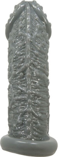 Pretty Love Penis Sleeve Προέκταση Πέους Γκρι 13cm