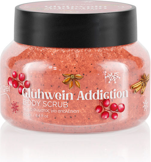 Quickgel Gluhwein Addiction Skin Care Set for Body Cleaning & Moisturizing 3pcs