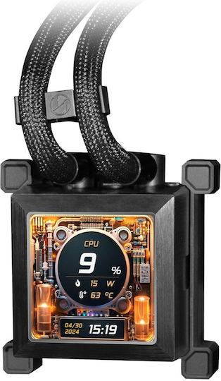 Lian Li HydroShift LCD 360 No Fans Black