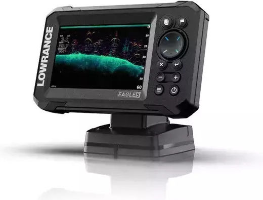 Lowrance Eagle with 50/200 HDI Sensor GPS / Depth Gauge 5"