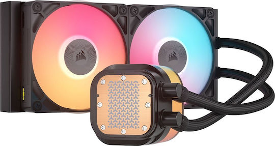 Corsair iCUE Link Titan RX RGB LCD CPU Water Cooling Dual Fan 120mm for Socket AM4/AM5/1700